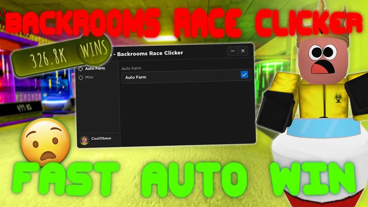 (2022 Pastebin) The *FASTEST* Backrooms Race Clicker Auto Win Script! INF Wins and INF Rebirths!