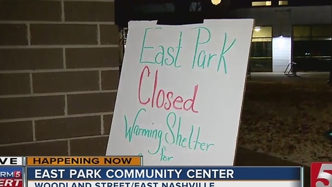 Nashville Homeless Shelters At Capacity