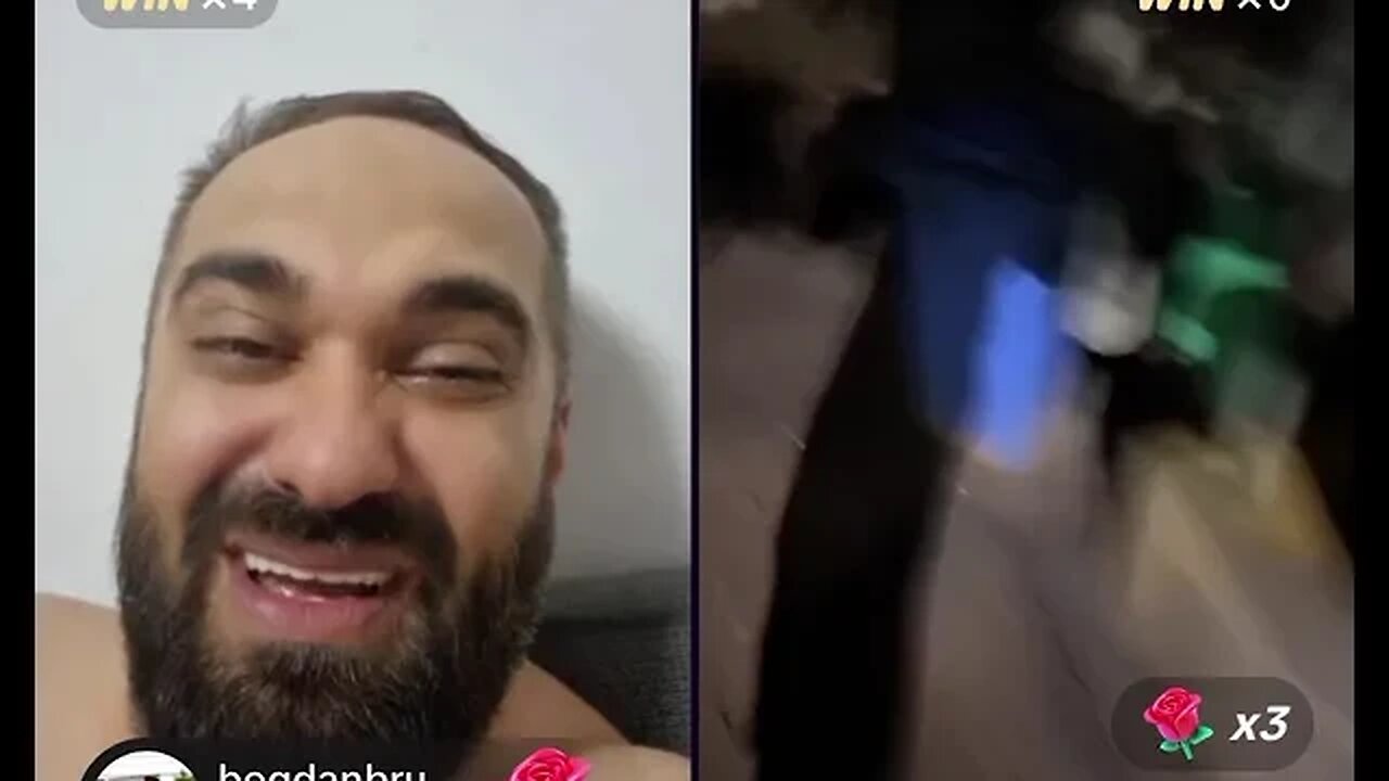 Allin cu fratele lui prin cimitir in costum de baie live TikTok cu Feraru 😂😂😂