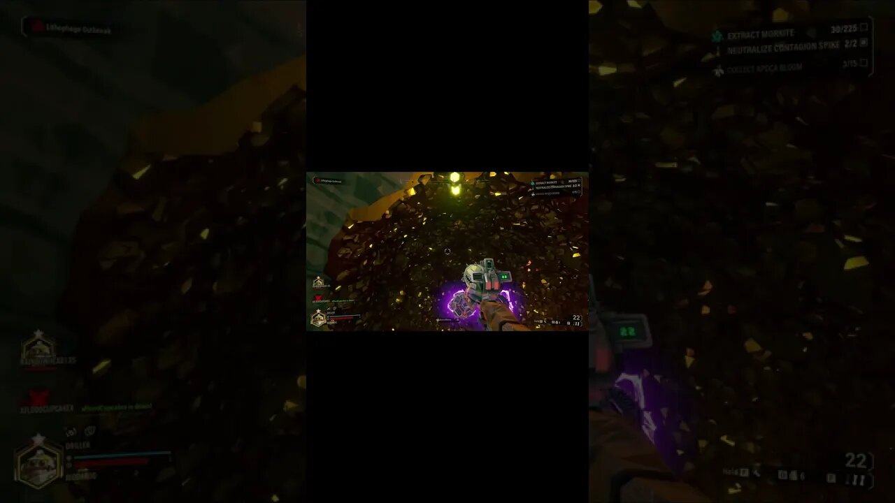 Deep Rock Galactic Golden Explosion