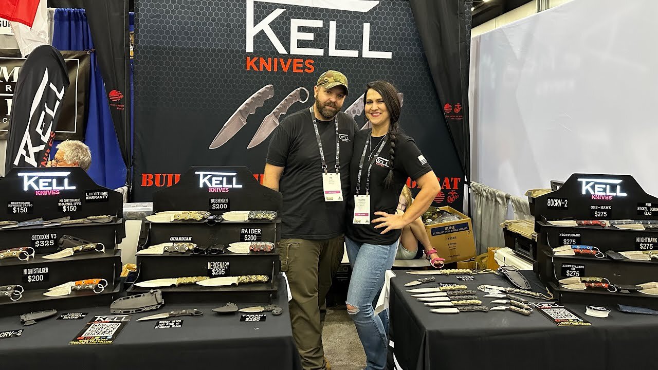 Exclusive Look- T.Kell Knives at Blade Show Atlanta 2023