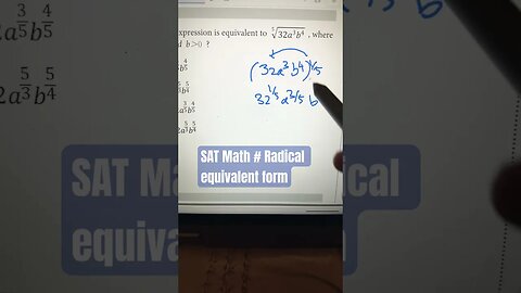 #simplifying radical #satmath#youtubeshorts #mathtrick