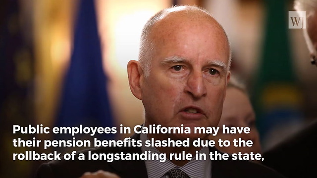 Broke California Looking to Take Money from the Pockets of Retired State Workers