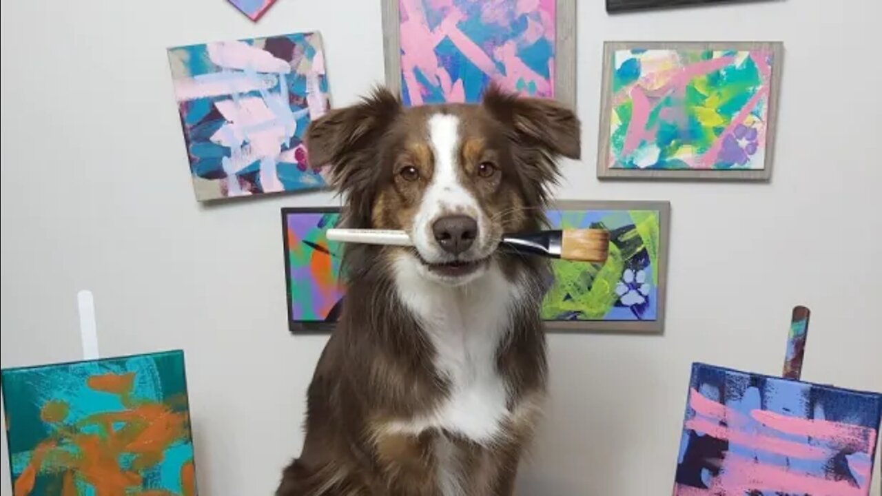 Puppy Paintings