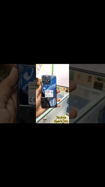 Techno Spark 10c black Color | Techno Spark 10c review video | Techno spark10c #spark10c #shorts