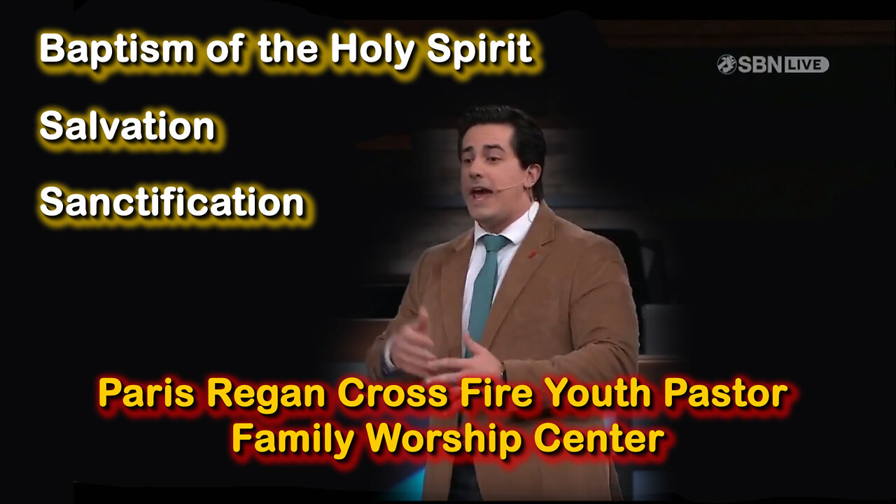 2022 JAN 23 Paris Regan Cross Fire Youth Pastor Family Worship Center the Holy Spirit and You