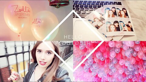 Vlogtober #1 - Zoella Beauty & Yo Sushi | Hello Vlogtober