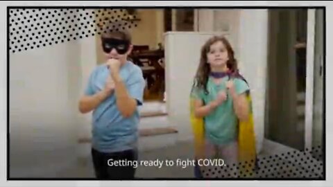 Pfizer: Kids are superheroes with superpowers for taking the "vaccine"