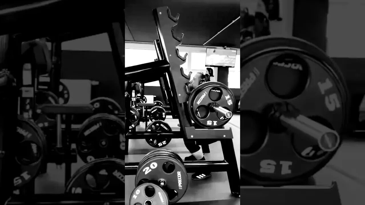 100kg Frontsquat - #reels #fitness #gym #motivation #workout #bodybuilding #shorts #fyp #nextlevel