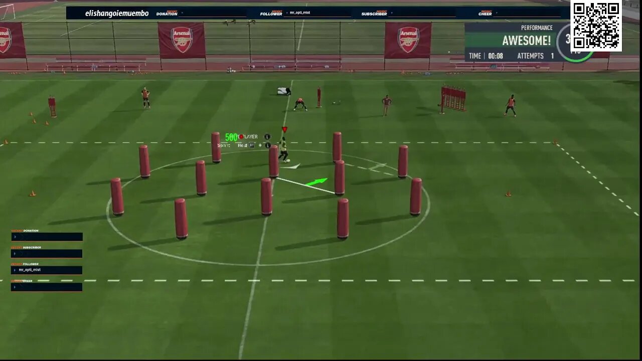 I started a new Arsenal Career Mode on FIFA 23