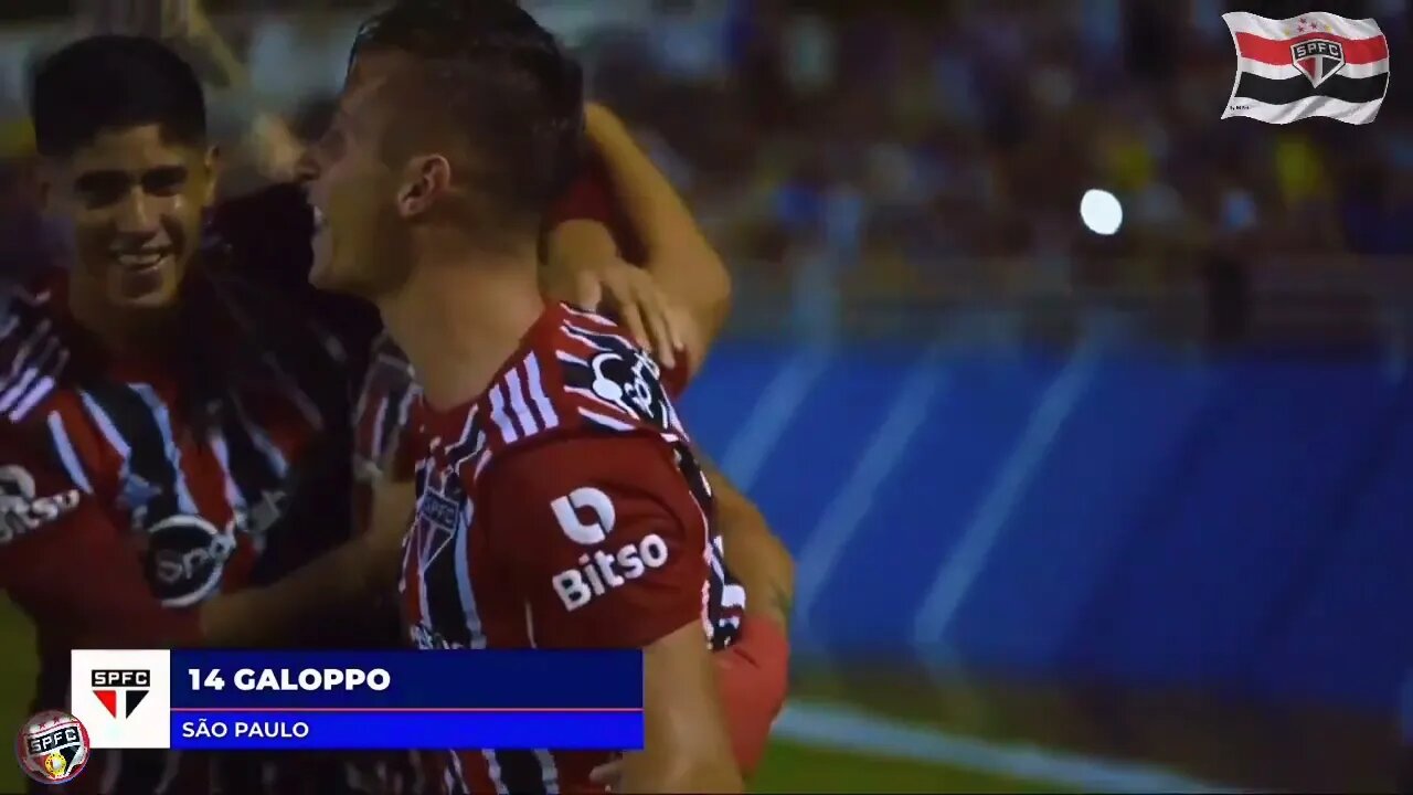 ⚽ São Paulo goleia o São Bento, assista os melhores momentos da partida ⚽