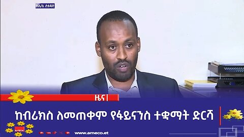ከብሪክስ ለመጠቀም የፋይናንስ ተቋማት ድርሻ