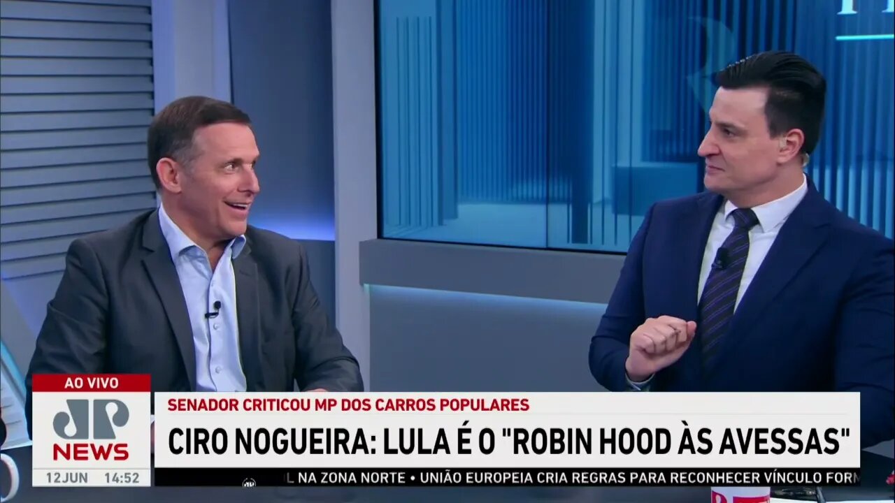 Ciro Nogueira chama Lula de “Robin Hood às avessas” I LINHA DE FRENTE
