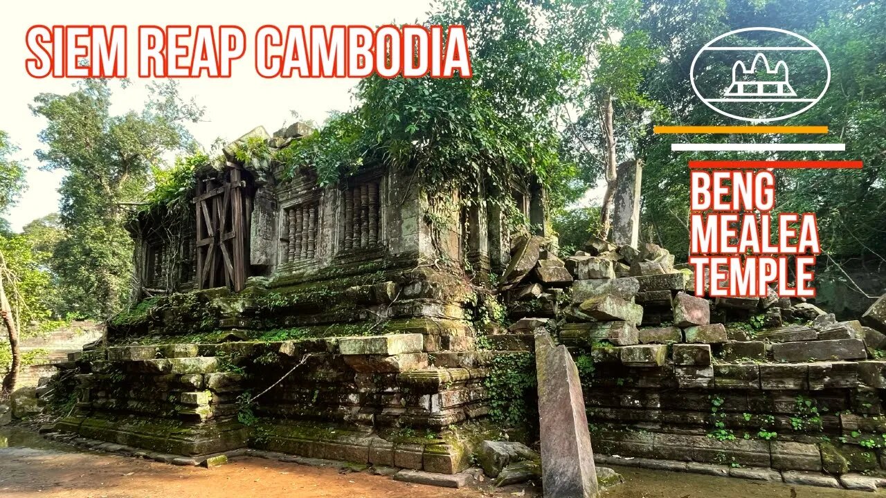 Beng Mealea - 12th Century Khmer Temple - Tentative UNESCO World Heritage Site- Siem Reap Cambodia