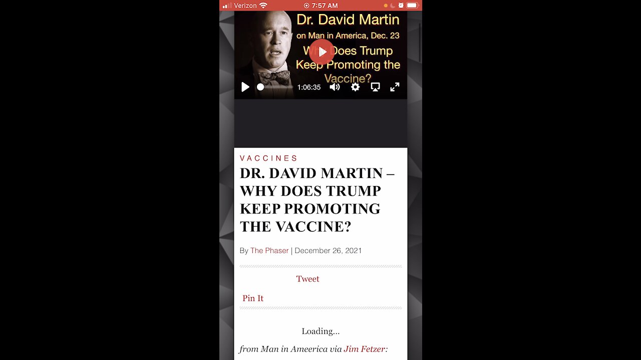 Why Does Trump Promote the Vaccines??…Stuff you’re not considering