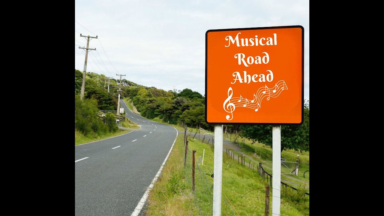 (Musical road) Do you have such a street in your country?