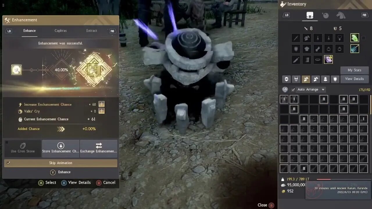 HOW I MAKE MONEY ENHANCING LOGGIA GEAR BLACK DESERT CONSOLE XBOX SERIES X
