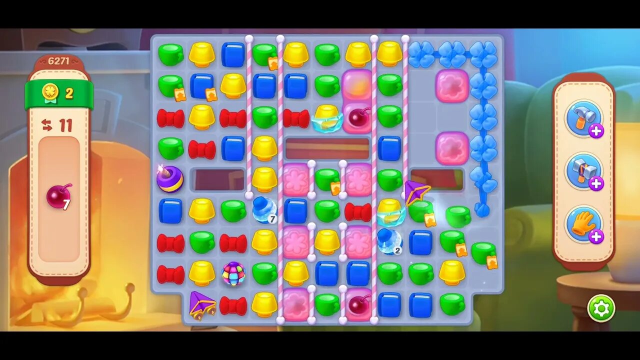 Playrix Homescapes Gameplay Walkthrough Level 6271