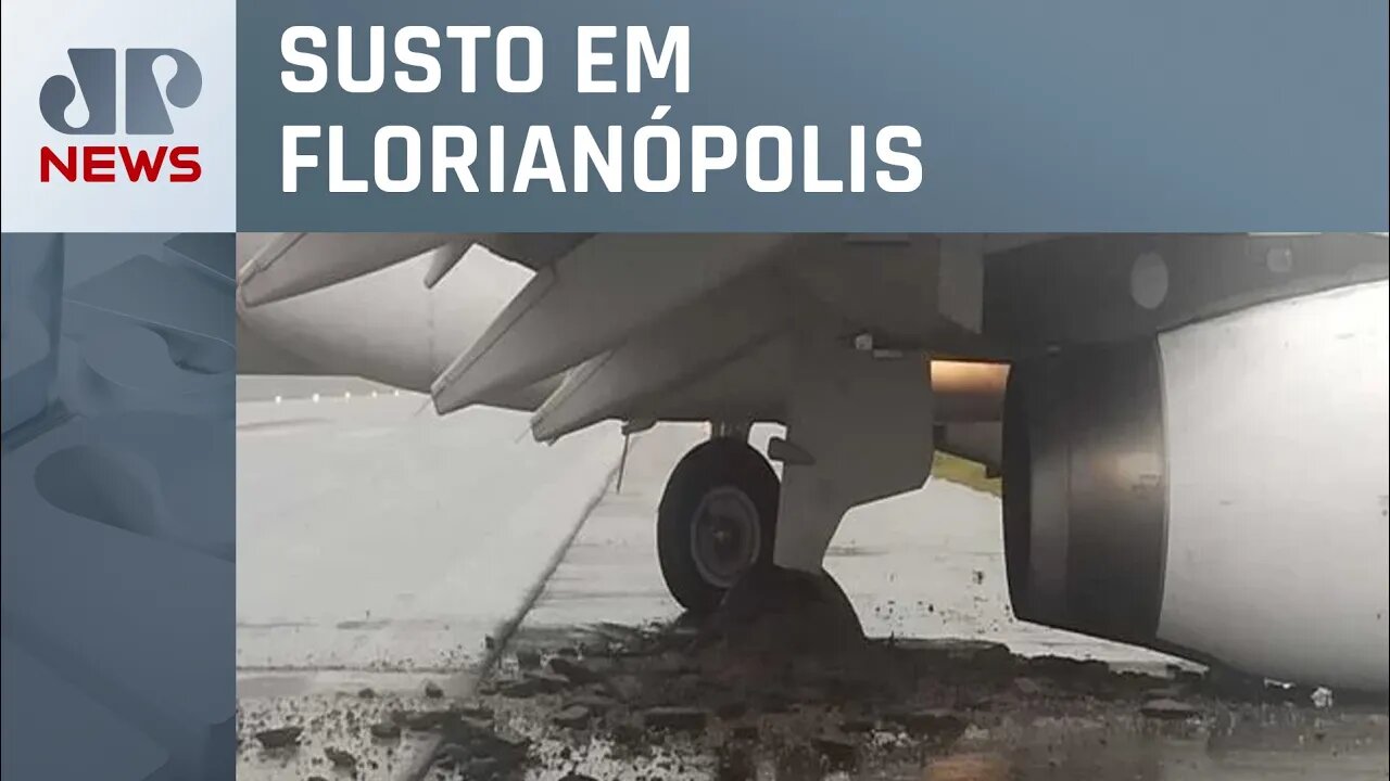 Aeroporto de SC é fechado após aeronave derrapar na pista