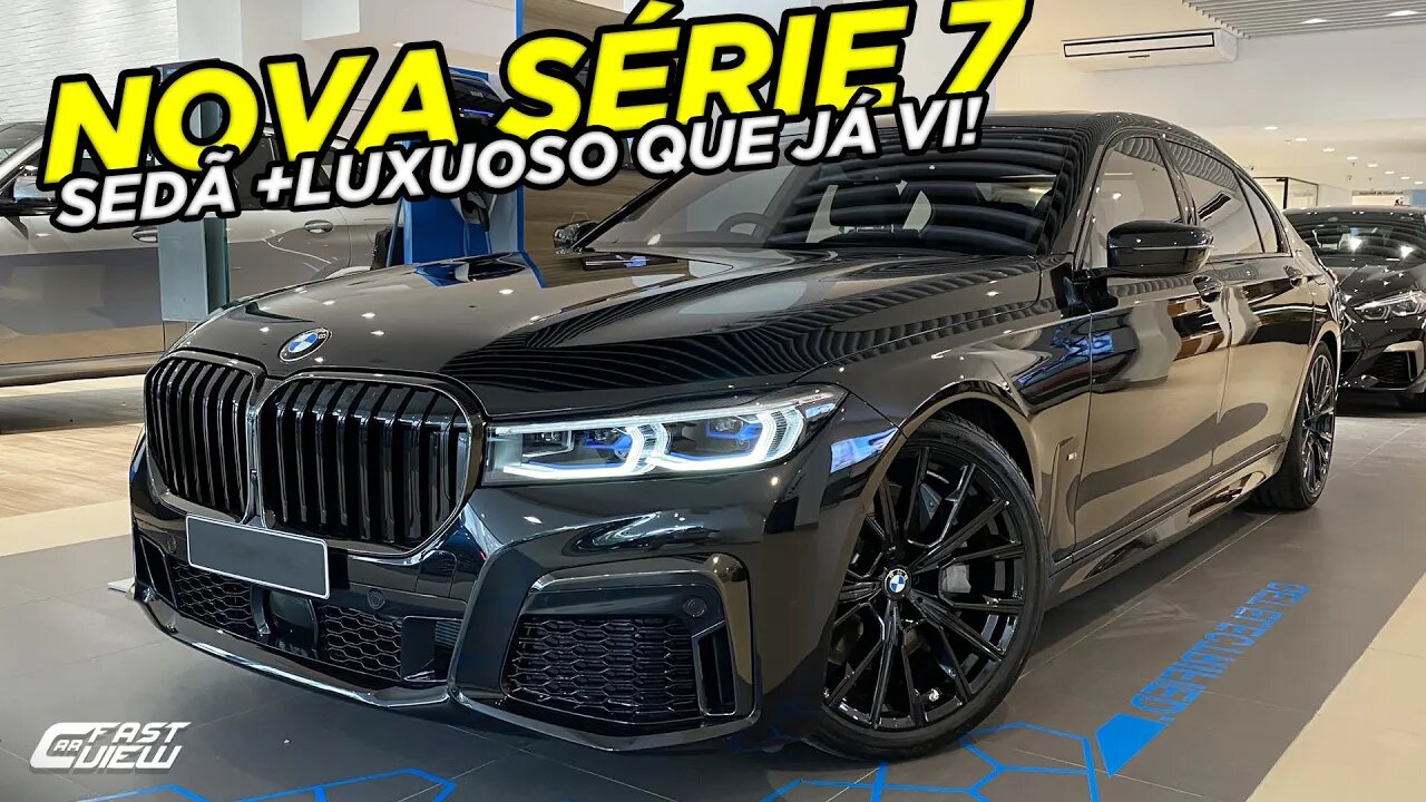 BMW 745 LE M SPORT 3.0 TURBO HÍBRIDO PLUG-IN 2022! COMBINAÇÃO PERFEITA DE LUXO E EFICIÊNCIA!