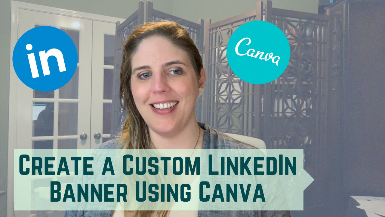 How to create a custom LinkedIn banner in Canva