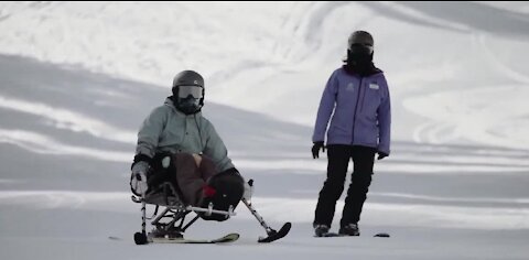 Las Vegas woman overcoming paralyzing injury through adaptive sports