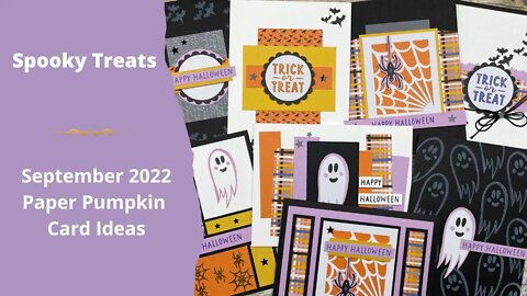 September 2022 Paper Pumpkin Kit - Spooky Treats