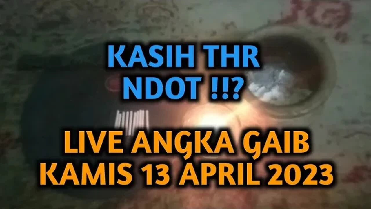 🔴 LIVE ANGKA GAIB JITU HK SDY SGP KAMIS 13 APRIL 2023 PREDIKSI RUMUS BOCORAN TUNGGAL HK JITU