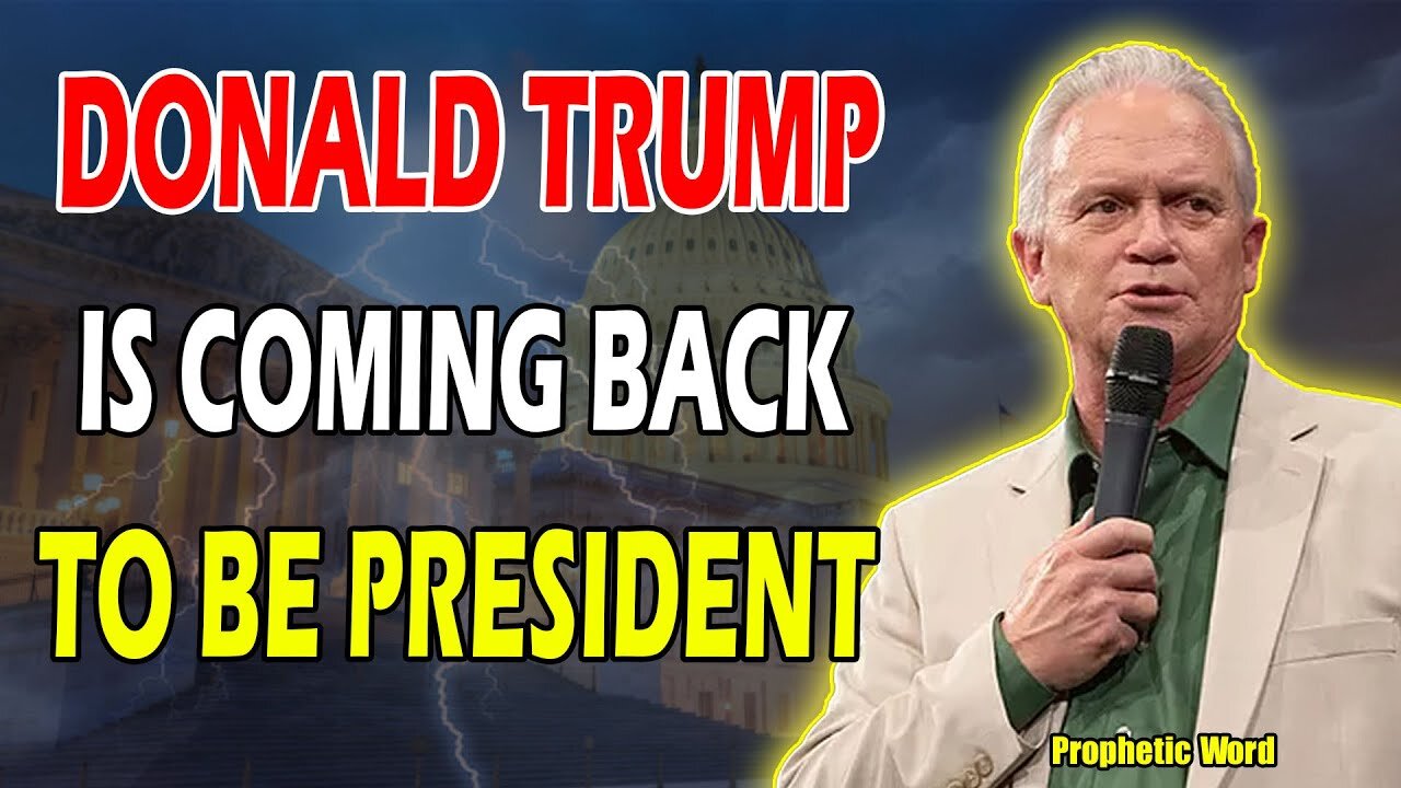 TIMOTHY DIXON POWERFUL MESSAGE: [RETURN & RESTORE] TRUMP COMING BACK TO BE PRESIDENT