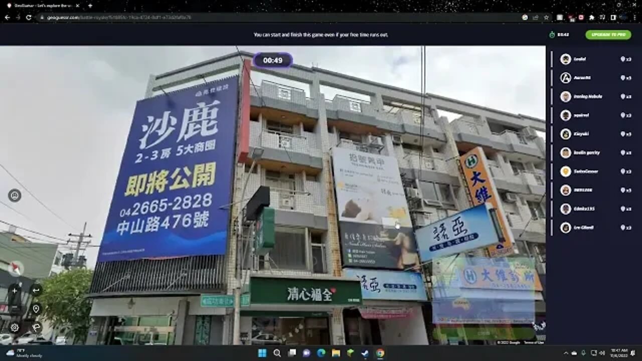 Worst run of GeoGuessr ever