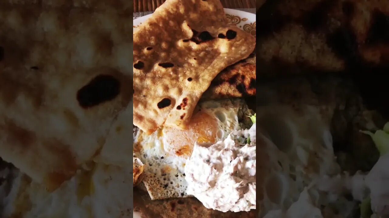 How it all begins, flat bread #homesteading