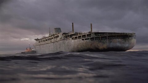 ABANDONED GHOST SHIP FOUND - Craziest Entrance to GET IN!