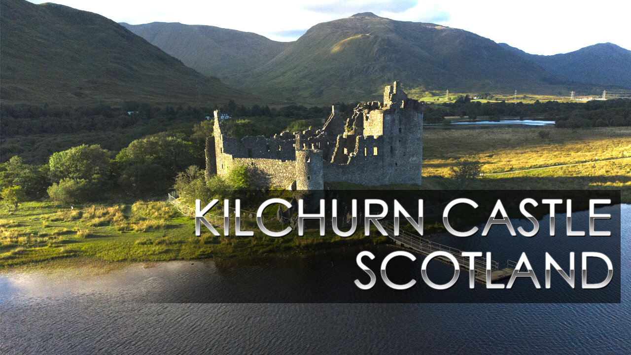 KILCHURN CASTLE IN SCOTLAND 4K