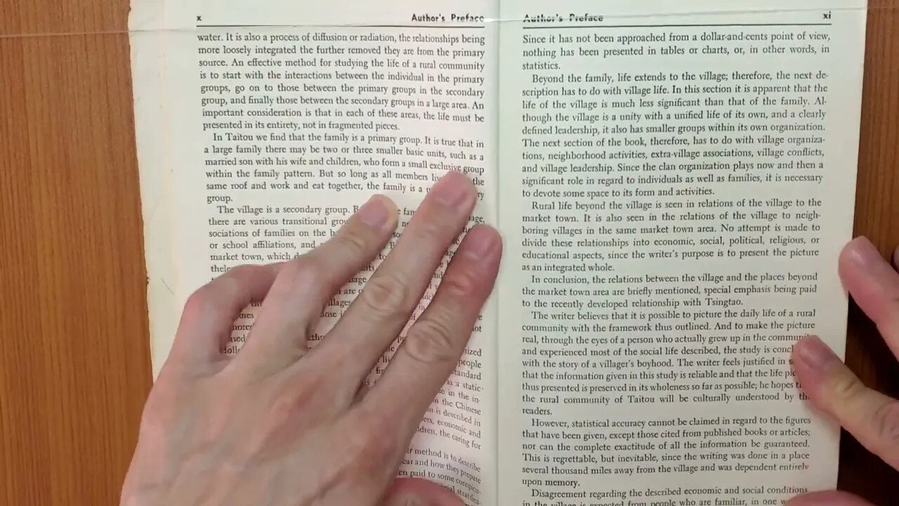 A Chinese Village 001 Taitou Shantung Province by Martin C. Yang 1945 Audio/Video Book S001