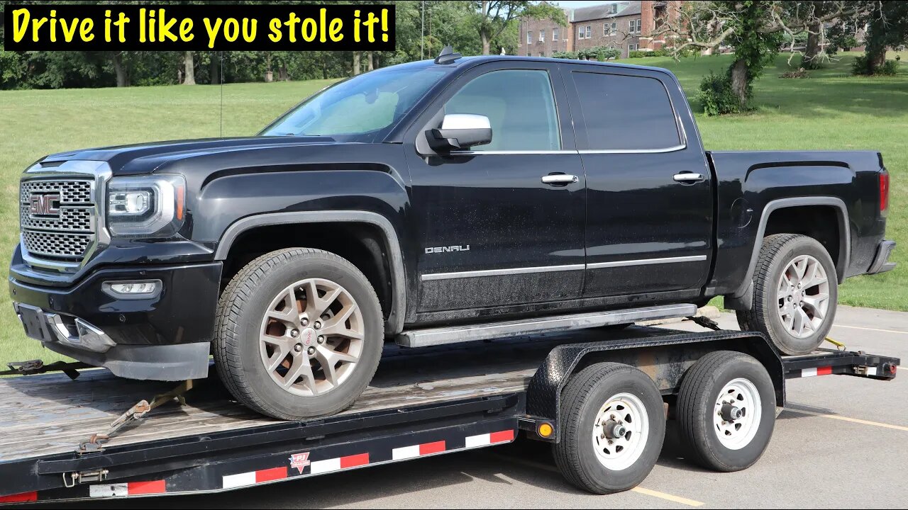 Rebuilding a theft recovery GMC Sierra Denali