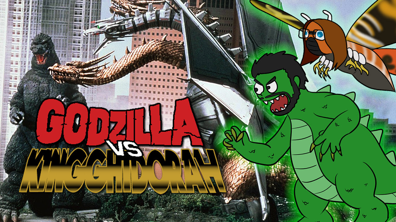 Godzilla vs. King Ghidorah - Castzilla vs. The Pod Monster