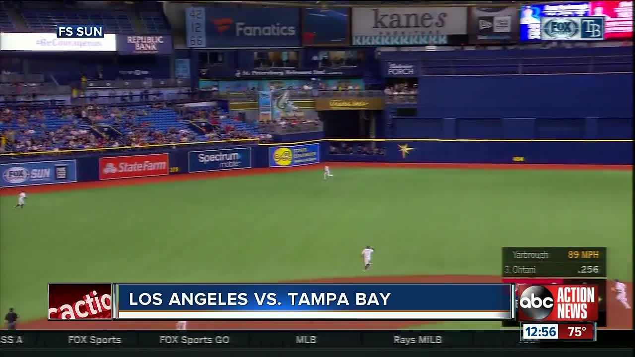 Angels' Shohei Ohtani first Japanese player to hit for cycle in win over Tampa Bay Rays