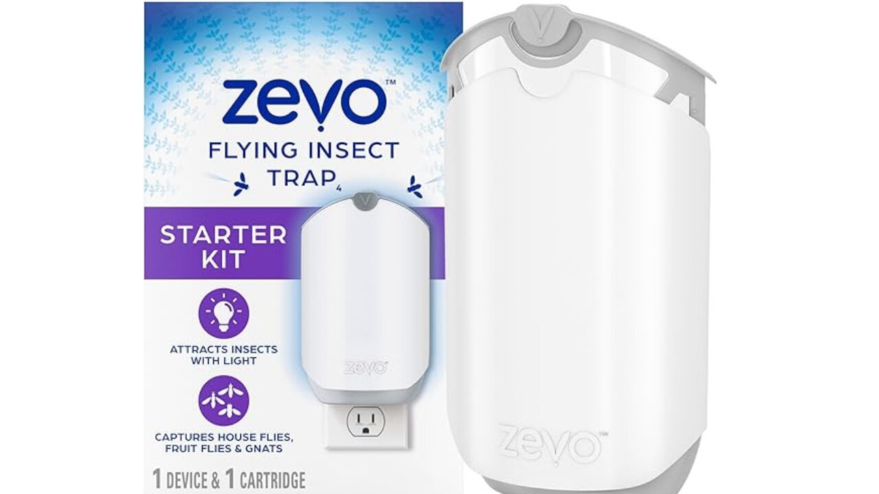 Zevo Flying Insect Trap for Indoors