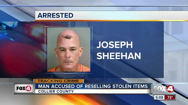 Naples man accused of reselling stolen items