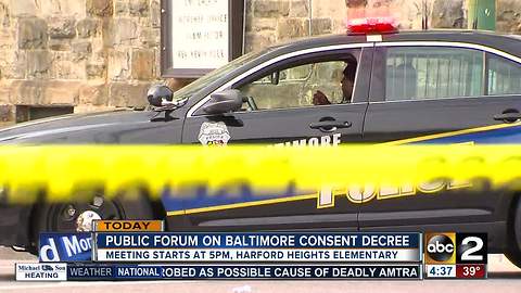 Baltimore Police monitoring team wants to hear from residents