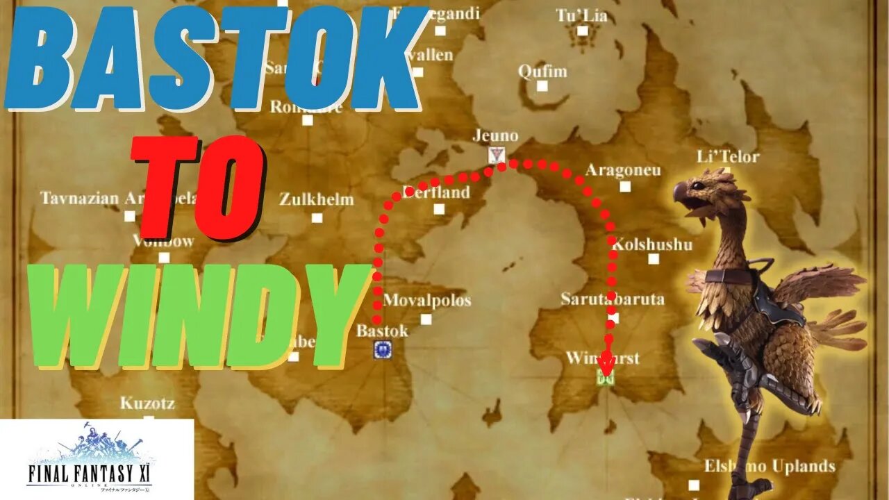 I Rode a Chicken from Bastok to Windurst (Chill ASMR)