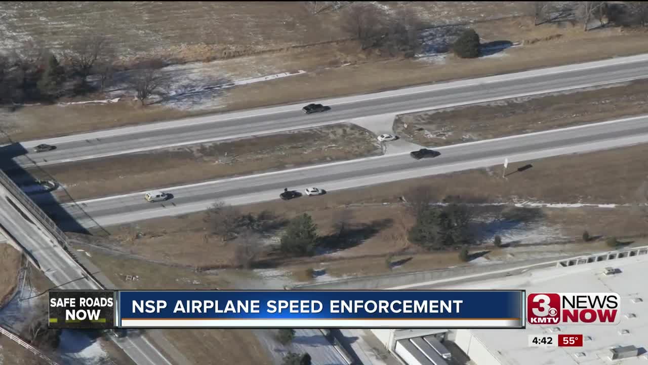 NSP watches for speeders, aggressive driving from air