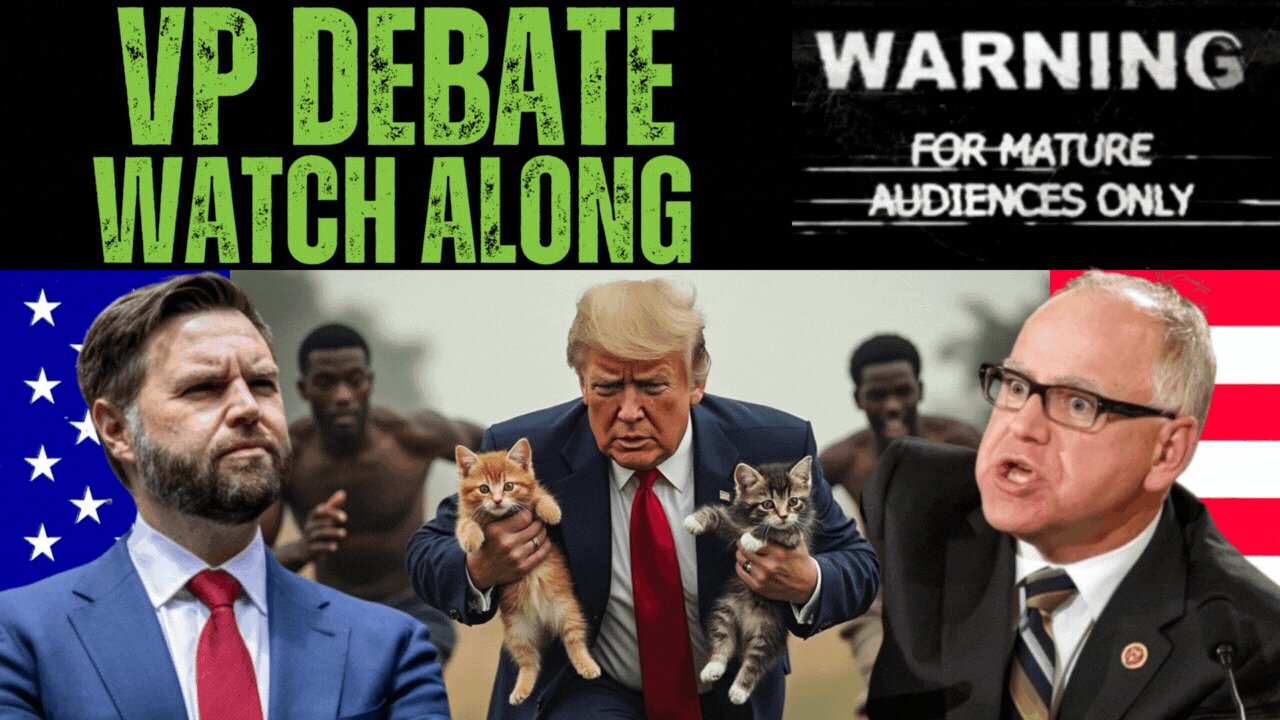 Vice President Debate Watch Along | End of the World Watch Along | LIVE STREAM | 2024 Election