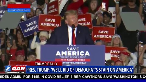 Trump Draws Thousands To Mich. For Latest 'Save America' Rally