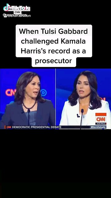 Fiery Debate Moment: Tulsi Gabbard Challenges Kamala Harris's Record as a Prosecutor