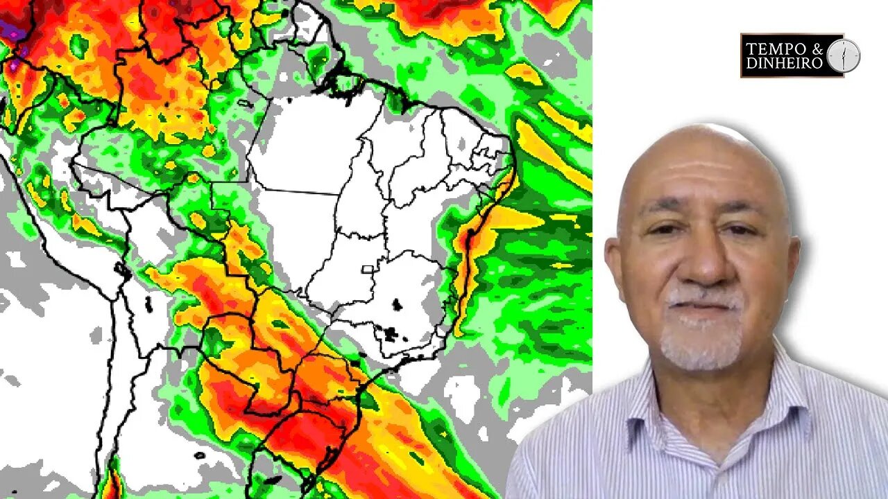 Chuvas e Geadas no Domingo na Região Sul