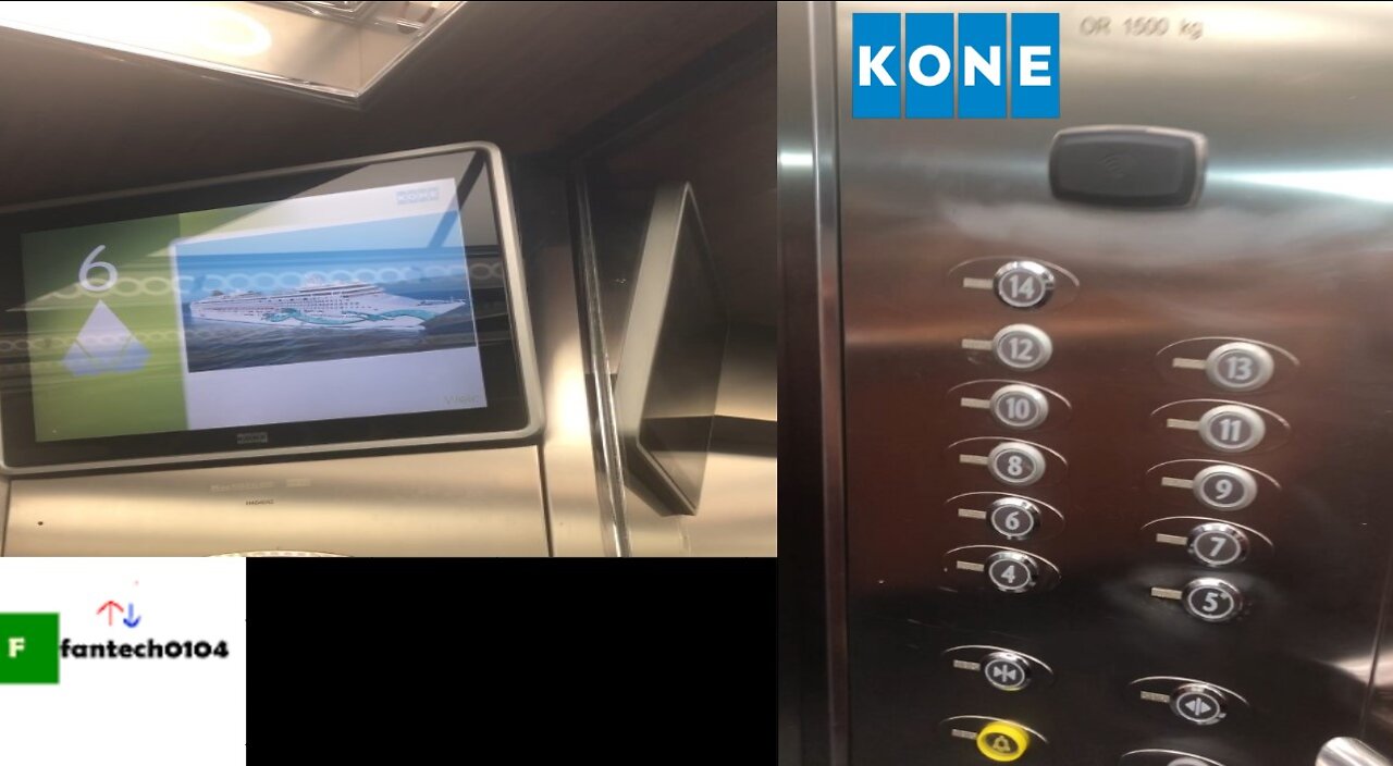 Kone/MacGregor Marine Elevators onboard the Norwegian Jade Cruise Ship in Greece