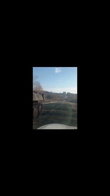 Ukraine War - Russian vehicle out of fuel
