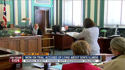 Mom on trial, accused of lying about son's illness