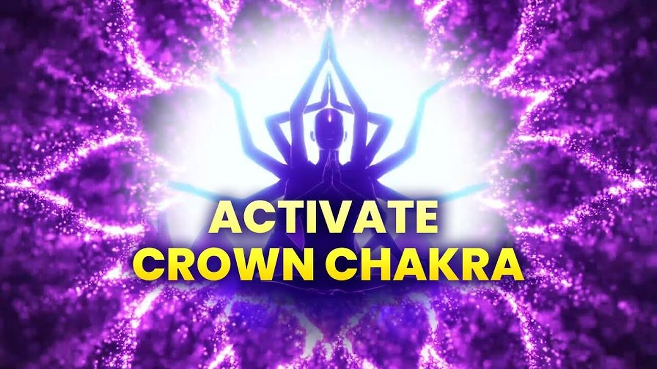 AWAKENEN YOUR CROWN CHAKRA! ACTIVATION MUSIC & BIOFIELD TUNING 432 HZ*